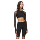 Black Nylon Short