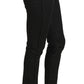 Elegant Polka Dot Cropped Trousers