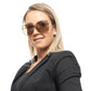 Rose Gold Women Sunglass