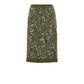 Green Viscose Skirt