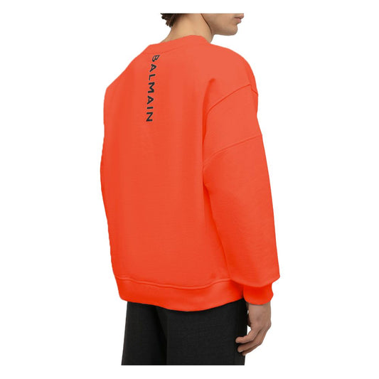 Orange Cotton Sweater