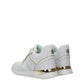 White Polyethylene Sneakers