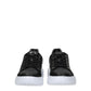 Black Polyethylene Platform Sneakers
