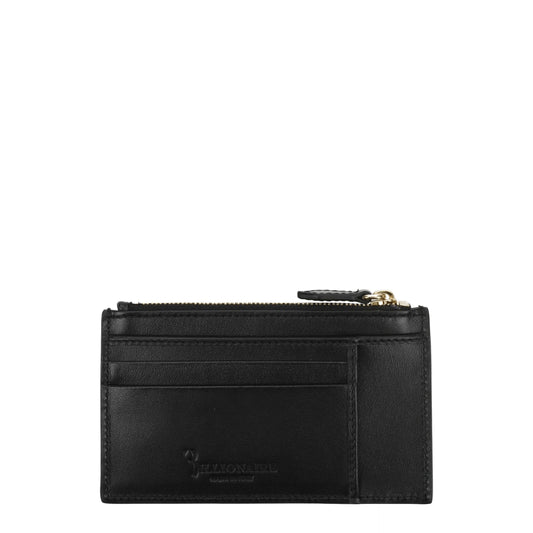 Black Crocodile Cardholders