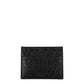 Black Crocodile Cardholders