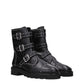 Black Leather Ankle Boots