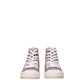 Pink Fabric High Tops