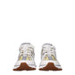 White Leather Athletic Sneakers