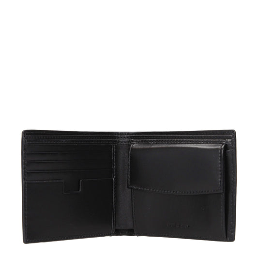Black Leather Wallets