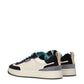 Multicolor Leather Low Tops