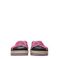 Pink Fabric Slippers Sandals