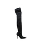 Black Velvet Over The Knee