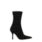 Black Leather Ankle Boots