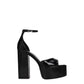 Black Leather Platforms