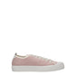 Pink Fabric Low Tops