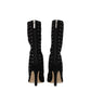 Black Leather Ankle Boots