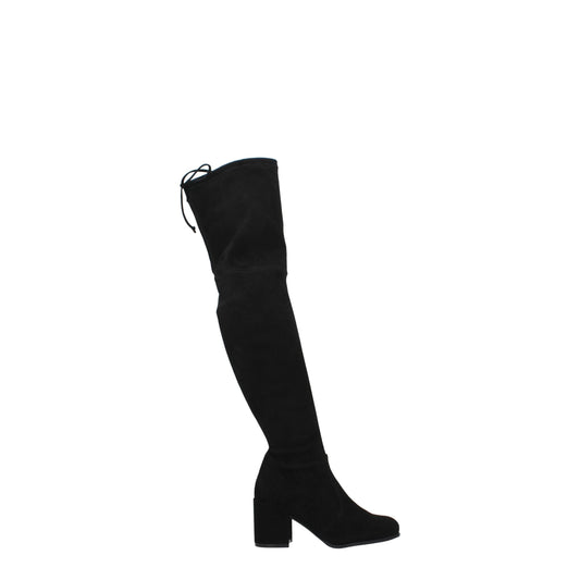 Black Leather Over The Knee
