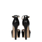 Black Leather Platforms