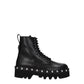 Black Leather Ankle Boots