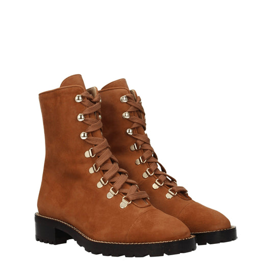 Brown Leather Ankle Boots