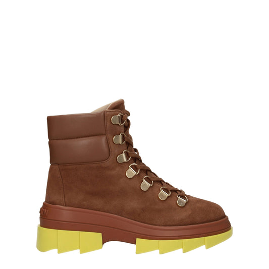 Brown Leather Ankle Boots