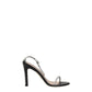 Transparent Pvc Stiletto Heels Sandals