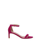 Pink Leather Platforms