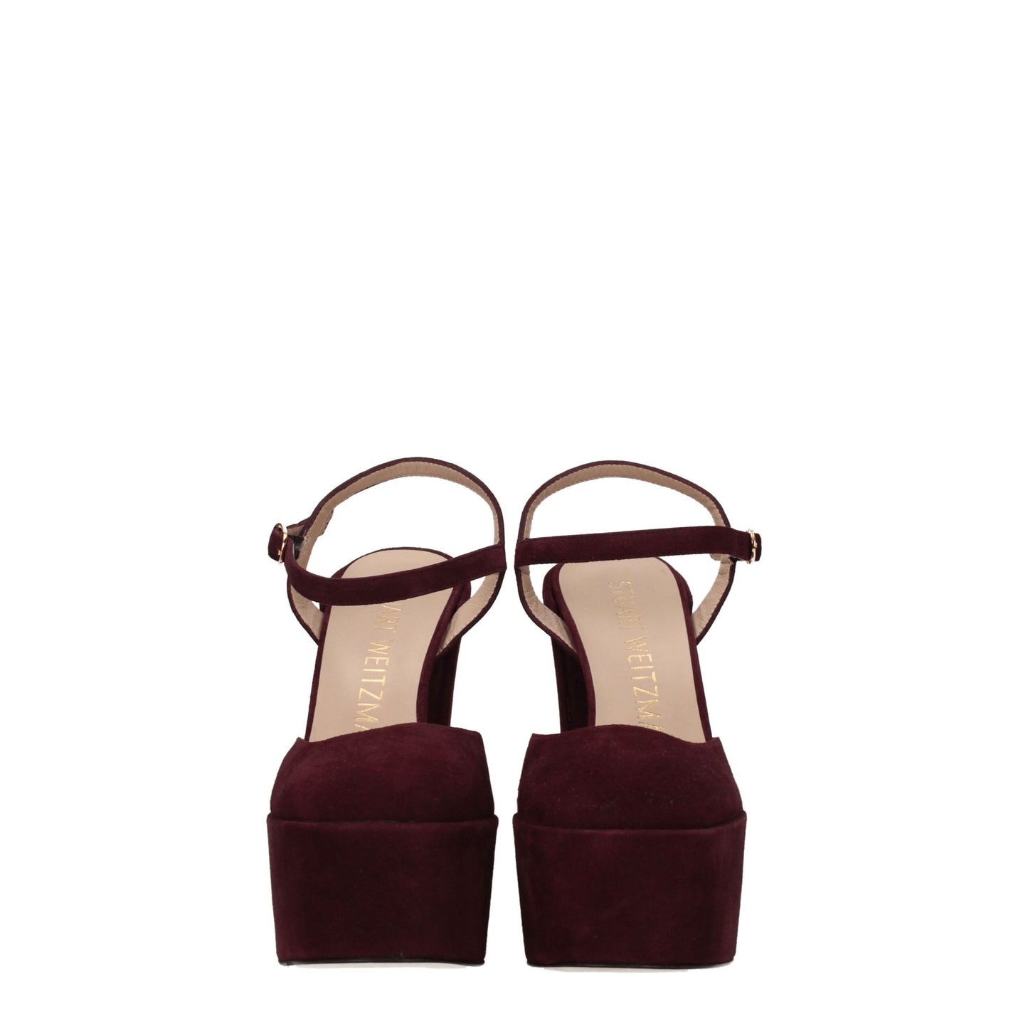 Red Leather Platforms