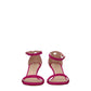 Pink Leather Platforms