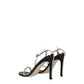 Transparent Pvc Stiletto Heels Sandals
