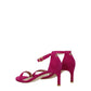 Pink Leather Platforms