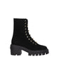Black Leather Ankle Boots