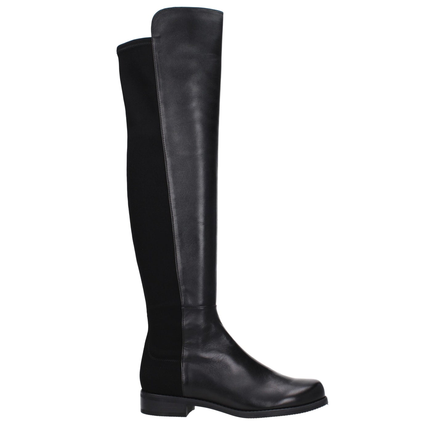 Black Leather Over The Knee