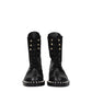 Black Leather Ankle Boots