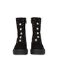Black Leather Ankle Boots