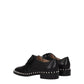 Black Leather Oxfords And Derbies