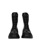 Black Leather Ankle Boots