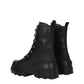 Black Leather Ankle Boots