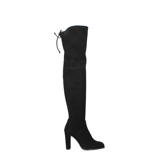 Black Leather Over The Knee
