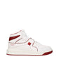 White Leather High Tops