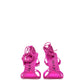 Pink Satin Stiletto Heels Sandals