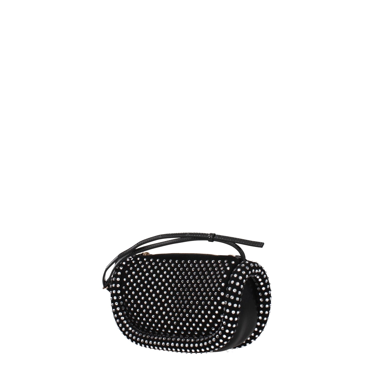 Black Leather Crossbody Bags