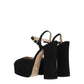 Black Leather Platforms