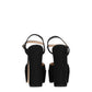 Black Leather Platforms