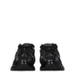 Black Fabric Athletic Sneakers