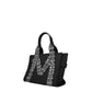 Black Fabric Shoulder Bag