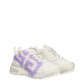 Beige Leather Low Tops