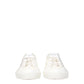 Beige Fabric Low Tops