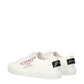 Beige Fabric Low Tops