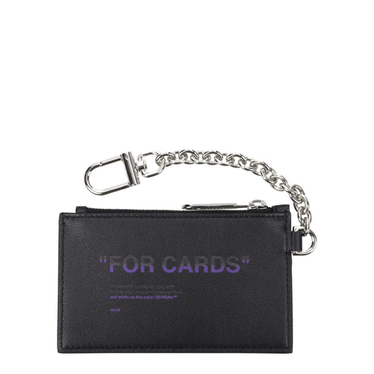 Black Leather Wallets